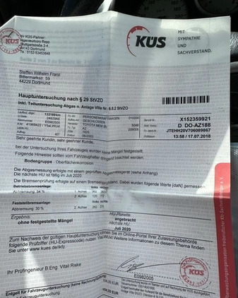 Toyota RAV4 cena 24900 przebieg: 201000, rok produkcji 2003 z Puszczykowo małe 92